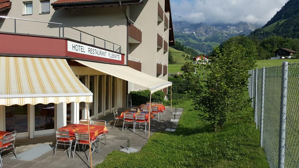 Hotel Fluematte Flueli-Ranft Exterior foto