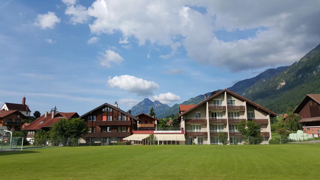 Hotel Fluematte Flueli-Ranft Exterior foto
